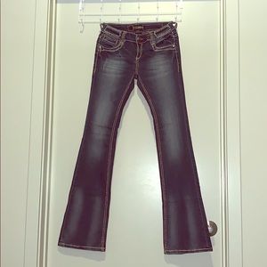 Wide/bootleg Cello jeans